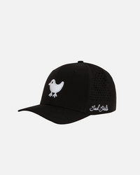 Birdie Snapback Hat in Black
