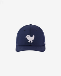 Birdie Snapback Hat in Dark Navy