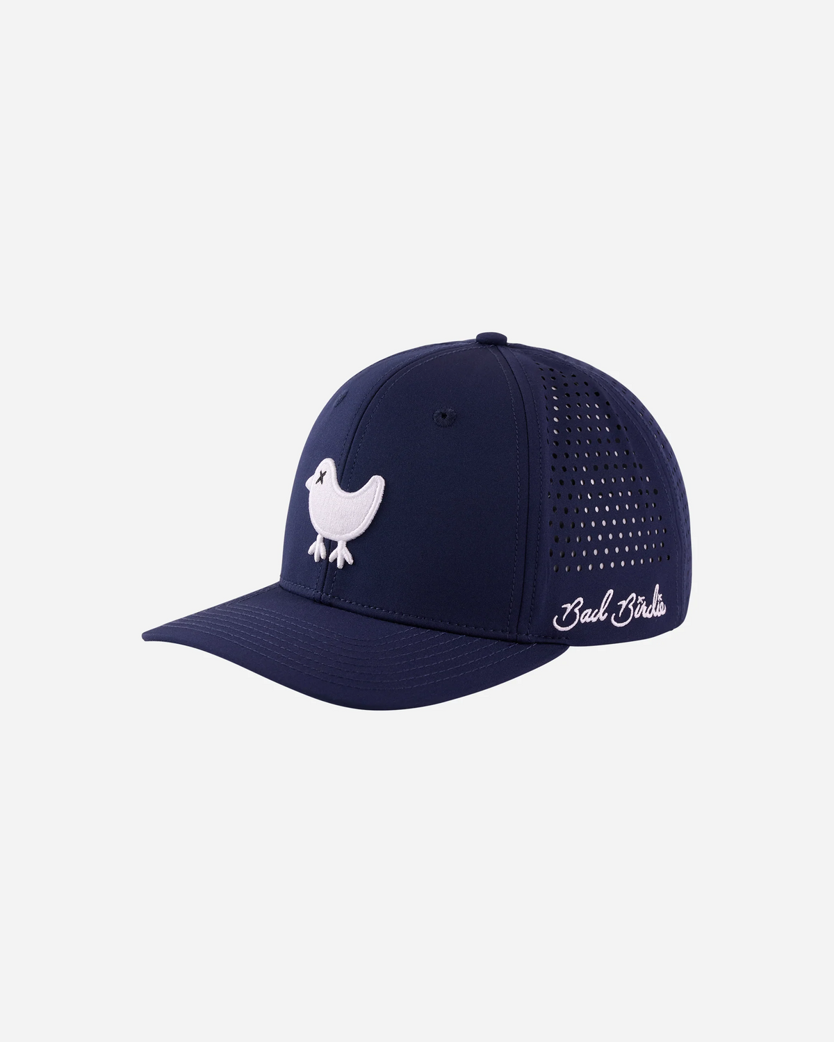 Birdie Snapback Hat in Dark Navy