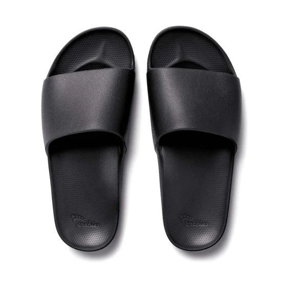 Archies Slides in Black-Shoes-Lemons and Limes Boutique