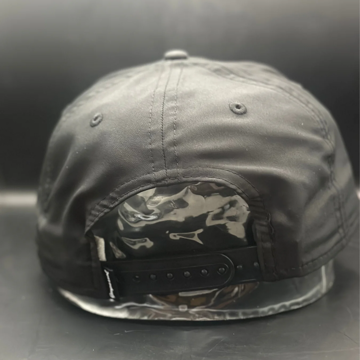 Scholarship Series Mid Crown Hat in Black and Red Eclipse with White Rope by The Cincy Hat-Lemons and Limes Boutique