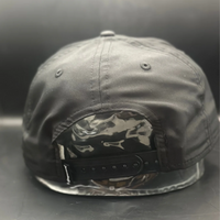 Scholarship Series Mid Crown Hat in Black and Red Eclipse with White Rope by The Cincy Hat-Lemons and Limes Boutique