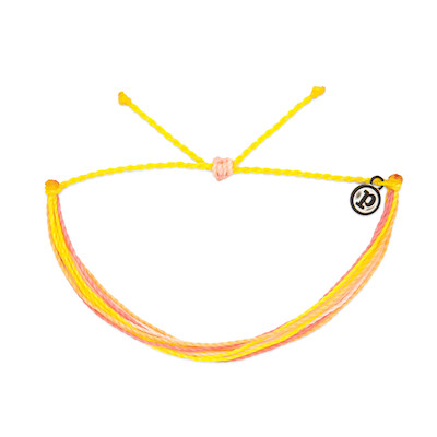 Bright Original Bracelet in Blushing Lemonade Pura Vida-Bracelet-Lemons and Limes Boutique