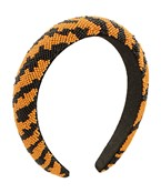 Tiger Stripe Beaded Headband