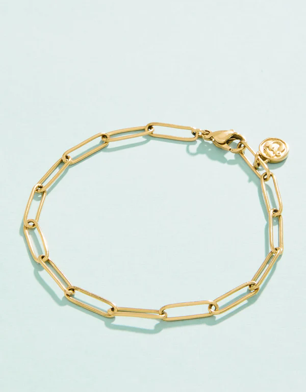Coligny Beach Bracelet 7.75" in Gold Spartina-Lemons and Limes Boutique