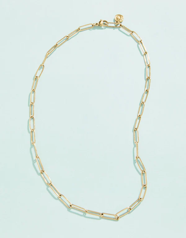 Coligny Beach Necklace, 18" in Gold Spartina-Lemons and Limes Boutique