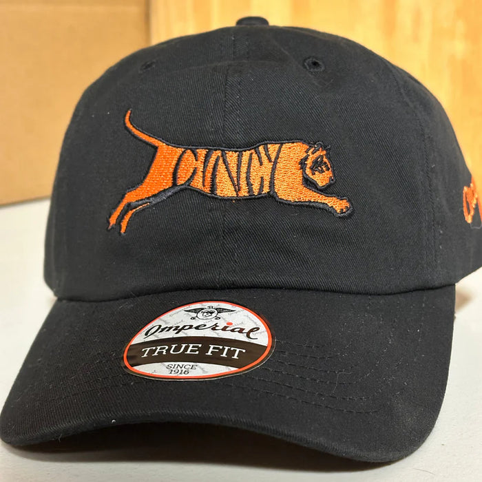 Cincy Tiger - By Hollis Strunk - Cotton Dad Hat--Lemons and Limes Boutique