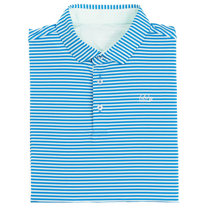 Desert Oasis Polo in Blue Good Good Golf--Lemons and Limes Boutique