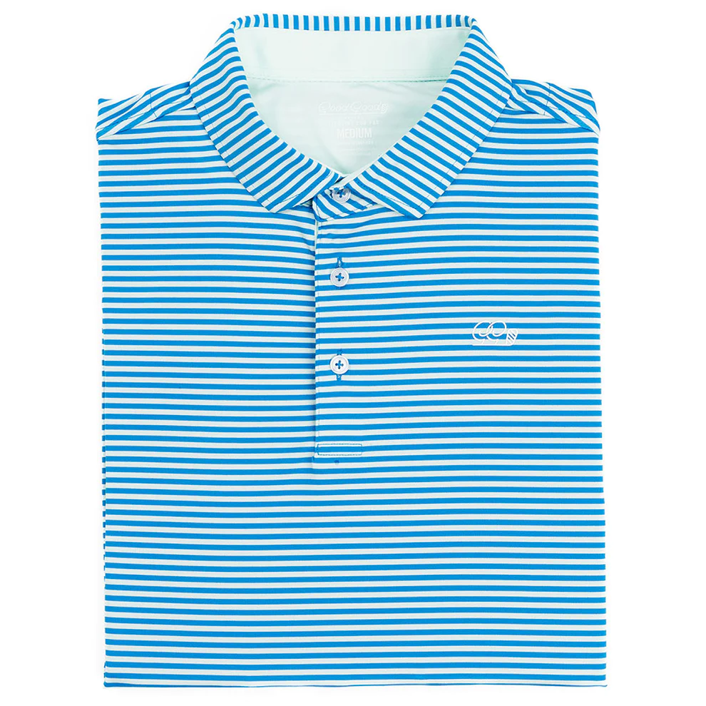 Desert Oasis Polo in Blue Good Good Golf-Lemons and Limes Boutique