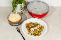 Vacuum-Insulated Large Serving Bowl (3Q) in Strawberry by Served-Lemons and Limes Boutique