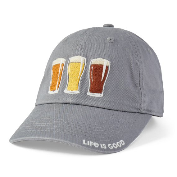 Diversified Portfolio Beer Chill Cap in Slate Gray-Lemons and Limes Boutique