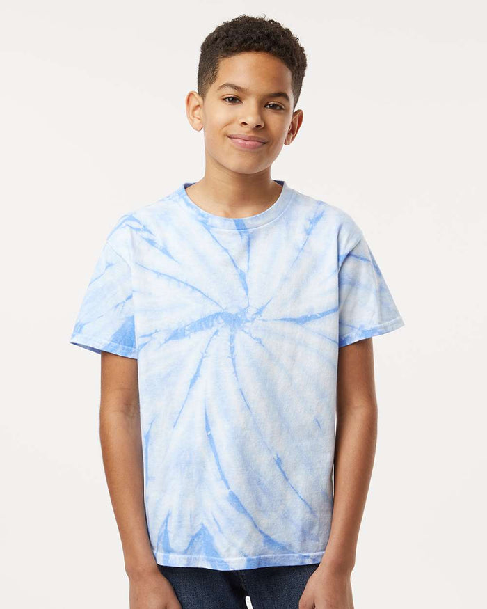 Normandy Curved Distressed on Columbia Tie Dye-YOUTH-Lemons and Limes Boutique