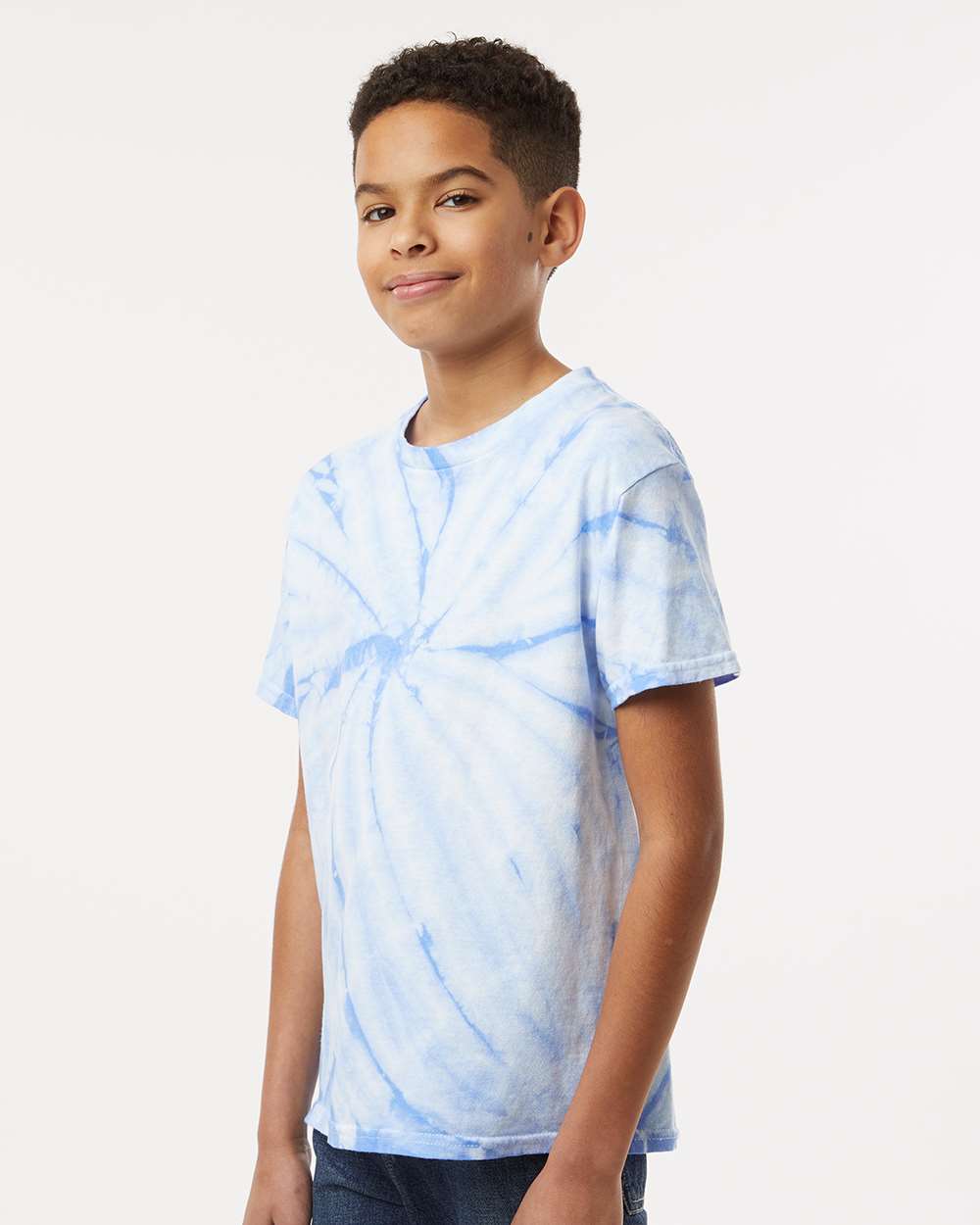 Normandy Curved Distressed on Columbia Tie Dye-YOUTH-Lemons and Limes Boutique