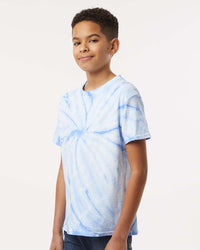 Normandy Curved Distressed on Columbia Tie Dye-YOUTH-Lemons and Limes Boutique