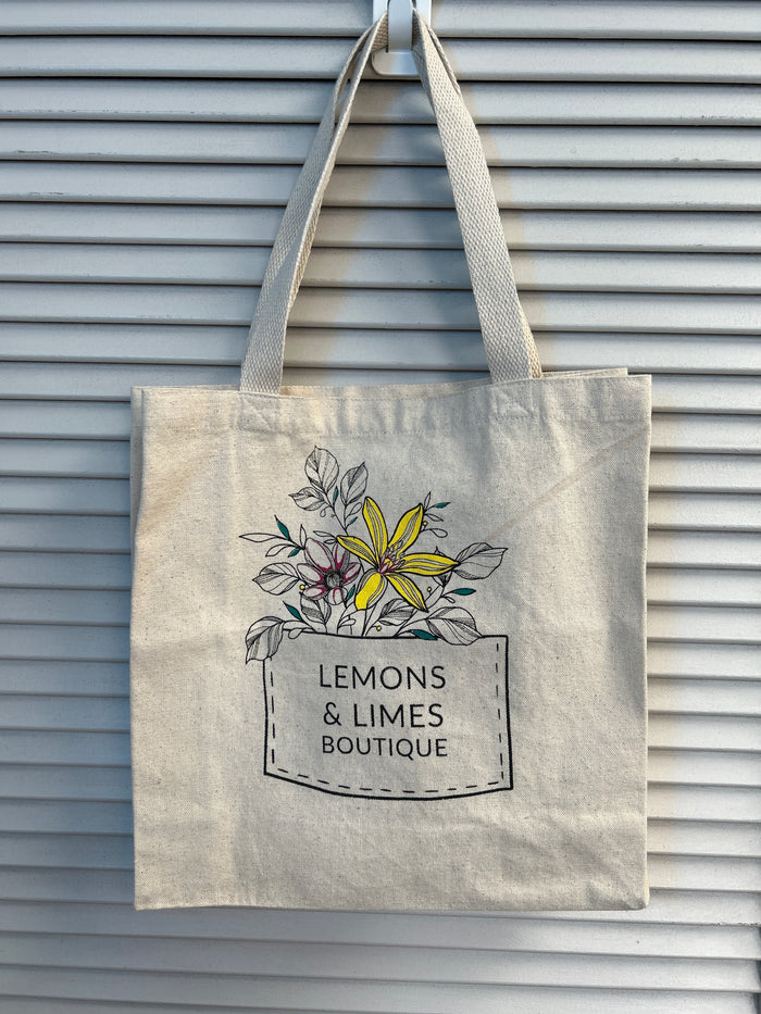 Lemons and Limes Boutique Tote Bag-Lemons and Limes Boutique