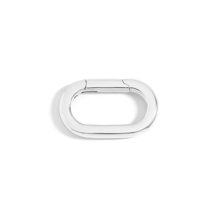 18K Stainless PVD Stainless Steel Oval Carabiner