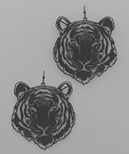 Tiger Filigree Earrings in Black-Lemons and Limes Boutique