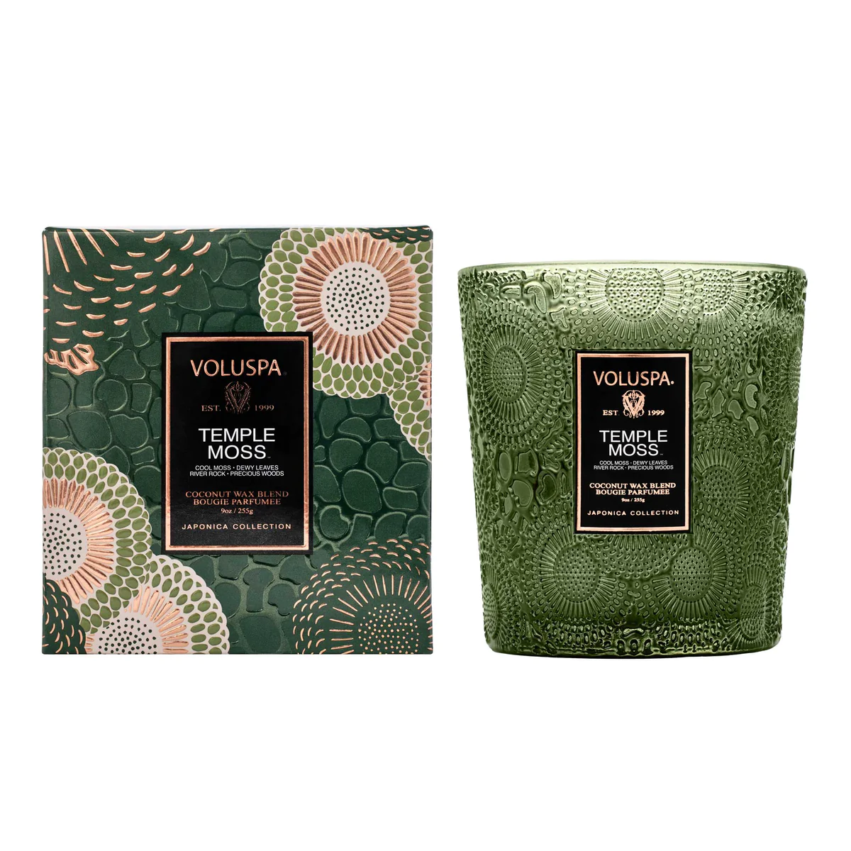 Temple Moss Classic Candle Voluspa-Lemons and Limes Boutique
