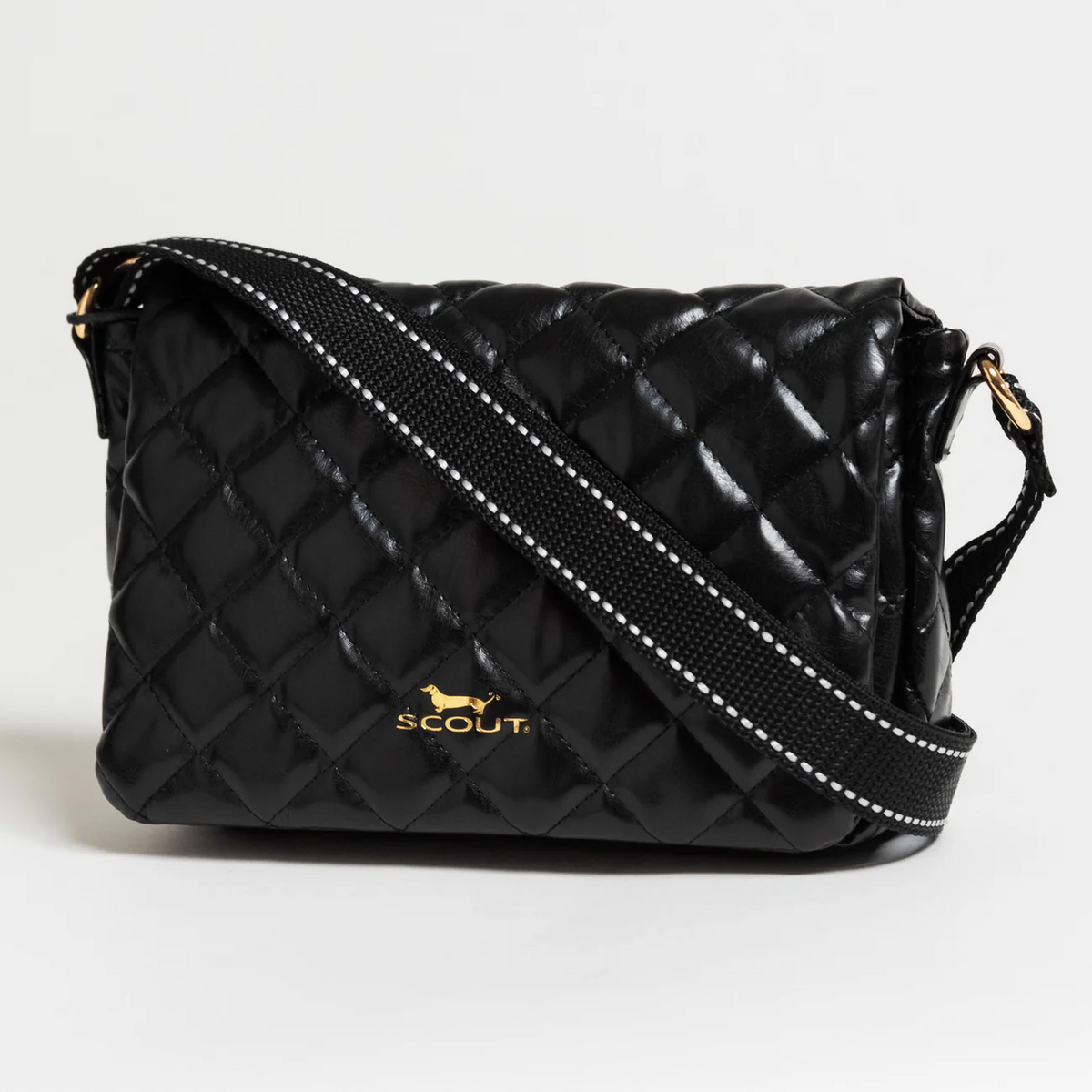After Hours Black Quilted Crossbody by Scout Bags-Lemons and Limes Boutique