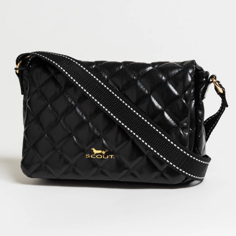 After Hours Black Quilted Crossbody by Scout Bags-Lemons and Limes Boutique