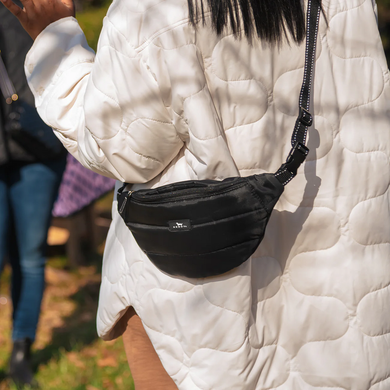 Puffer Belt Bag in Black by Scout Bags--Lemons and Limes Boutique