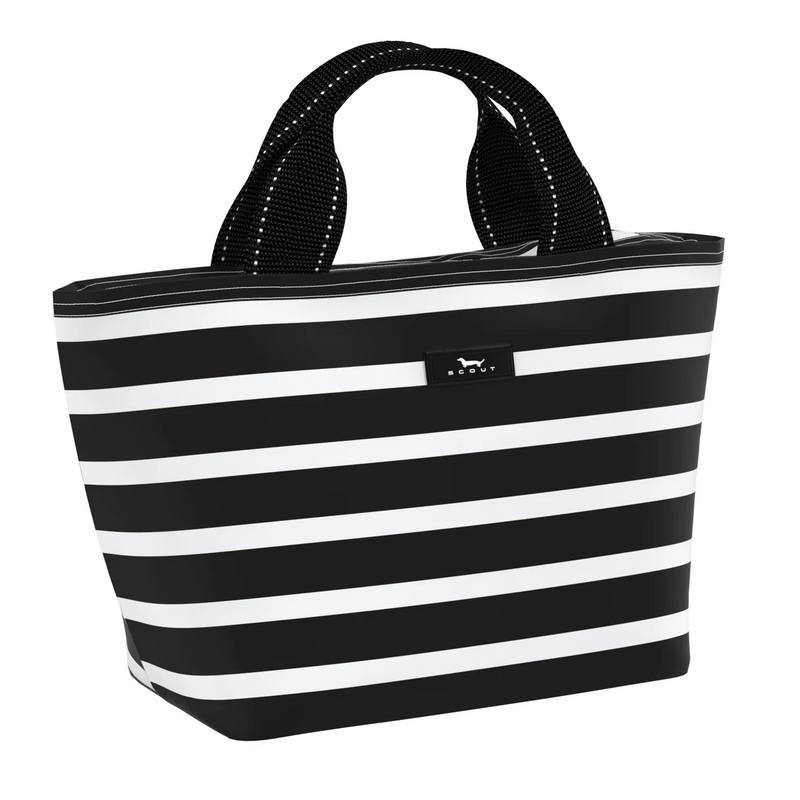 Nooner Lunch Tote in Fleetwood Black by Scout Bags-Lemons and Limes Boutique