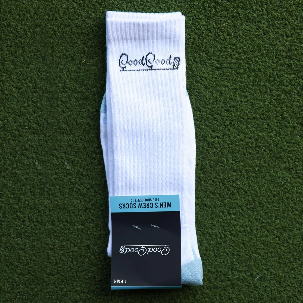 Men's Fighting For Par Crew Socks Good Good Golf-Lemons and Limes Boutique