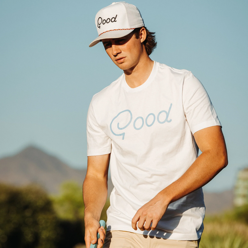 Good White T-Shirt by Good Good Golf-Lemons and Limes Boutique