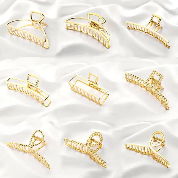 Metallic Hair Clip-Lemons and Limes Boutique