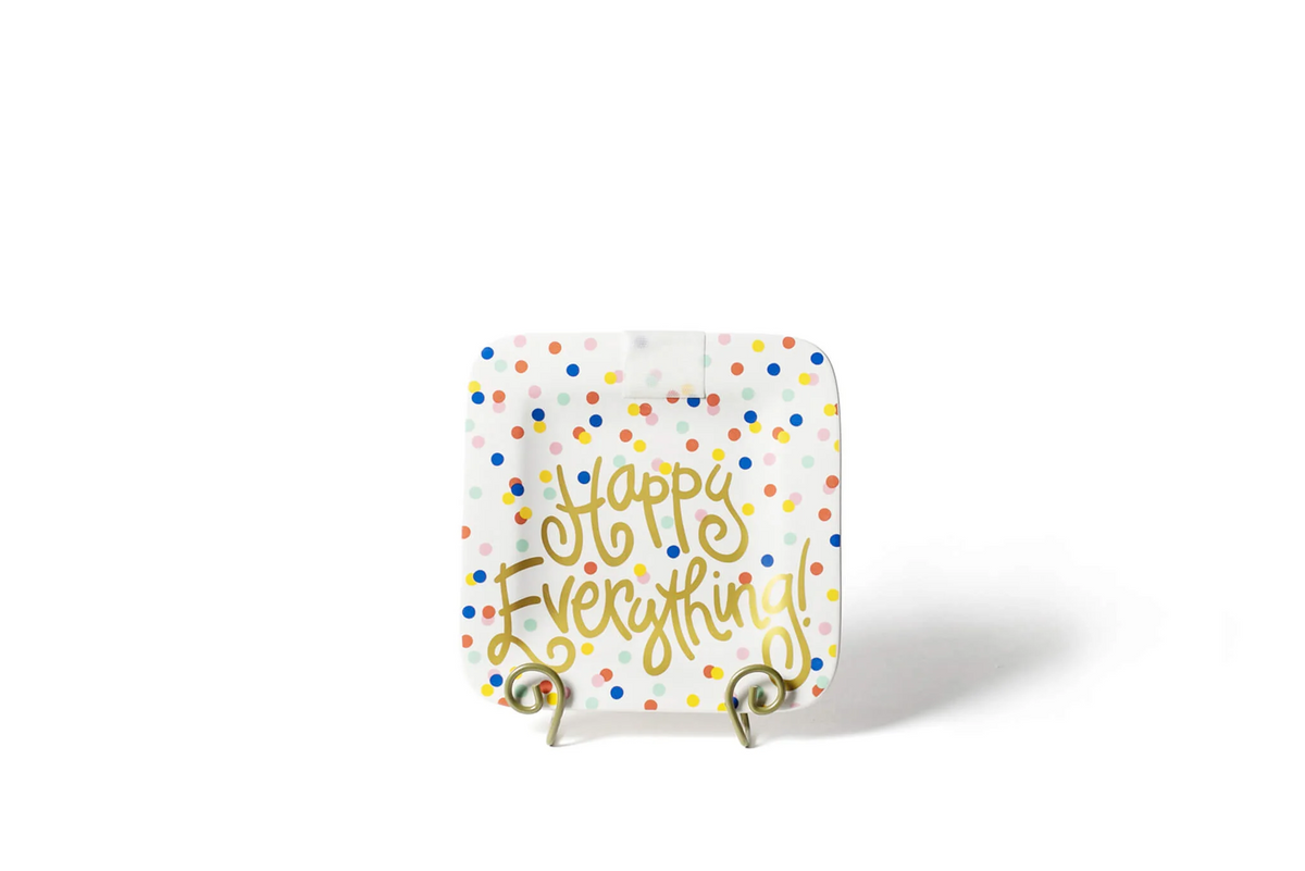 Happy Dot Mini Square Platter by Happy Everything--Lemons and Limes Boutique