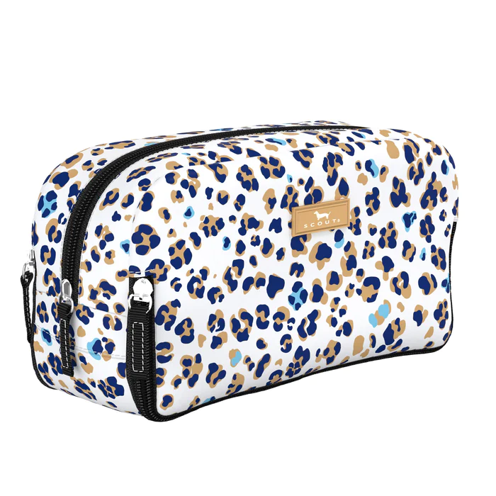 3 Way Toiletry Bag in Itty Bitty Kitty--Lemons and Limes Boutique