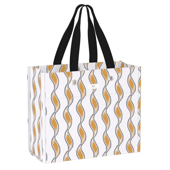Large Package Gift Bag in Silver Lining by Scout Bags--Lemons and Limes Boutique
