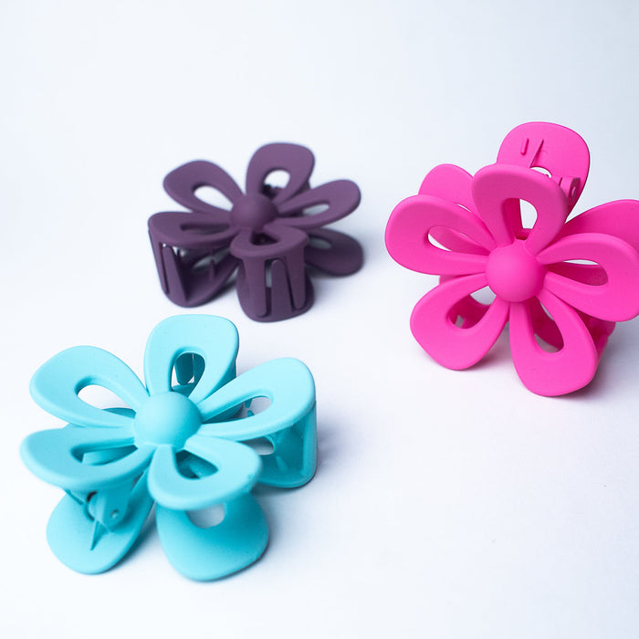 Hibiscus Flower Hair Clip-Lemons and Limes Boutique