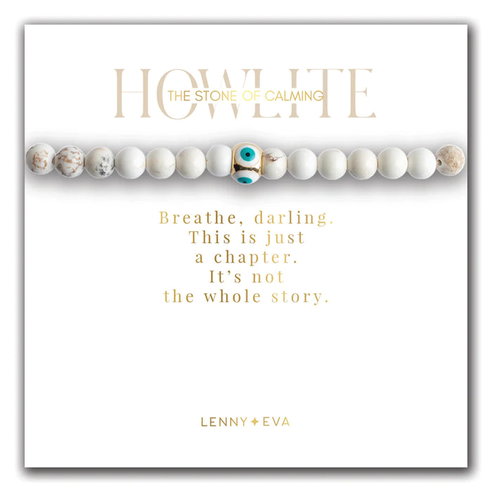 Symbolic Stones Bracelets-Howlite-Lemons and Limes Boutique