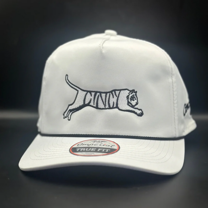 Cincy Tiger by Hollis Strunk White Structured by The Cincy Hat-Lemons and Limes Boutique