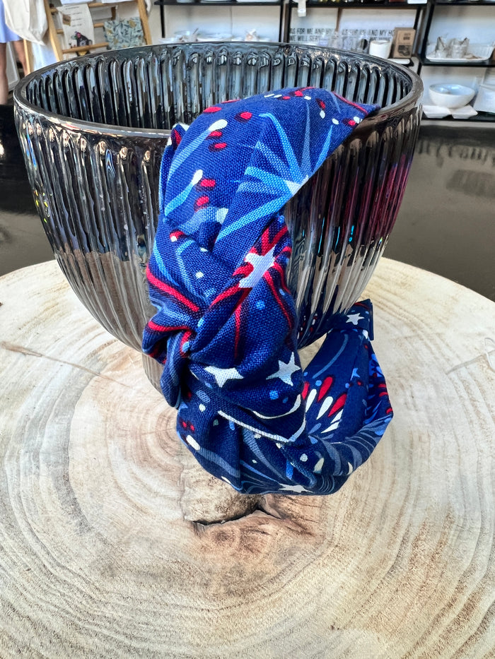 Fireworks Headband by Sewn-Lemons and Limes Boutique