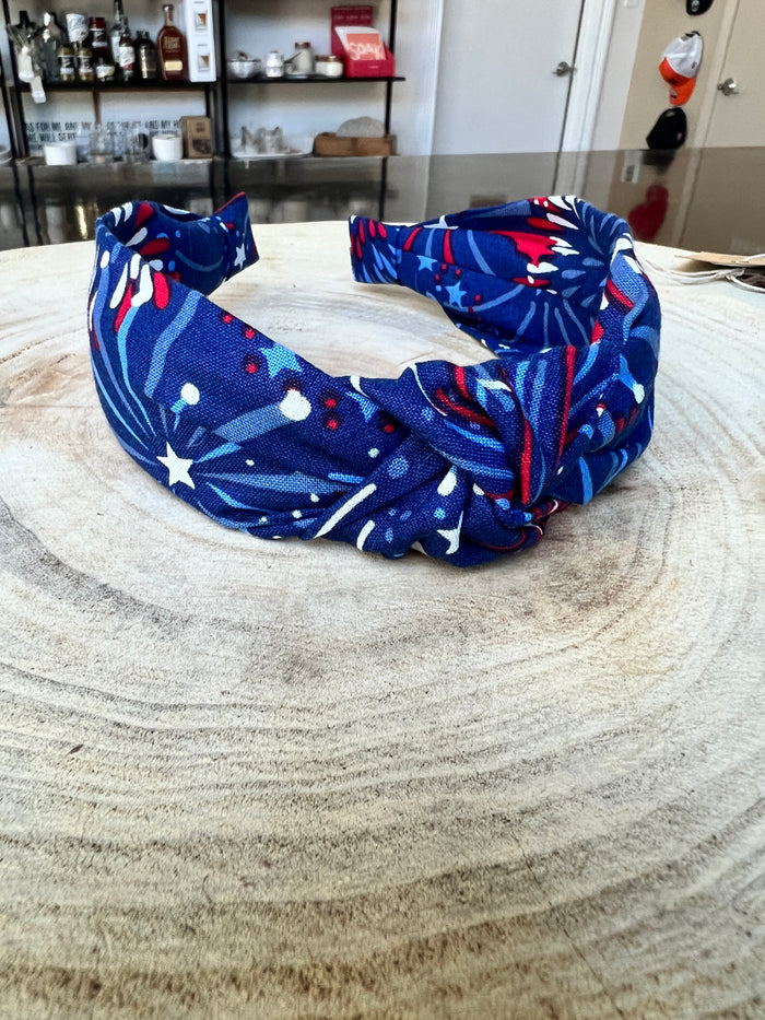 Fireworks Headband by Sewn-Lemons and Limes Boutique