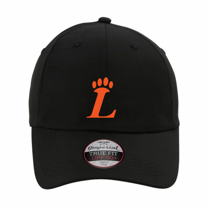 Loveland Printed Logo Performance Hat-Black-Lemons and Limes Boutique