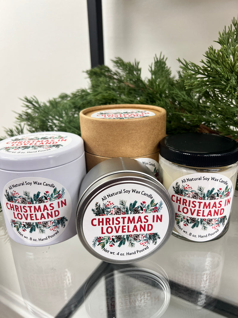 Christmas in Loveland Candle--Lemons and Limes Boutique