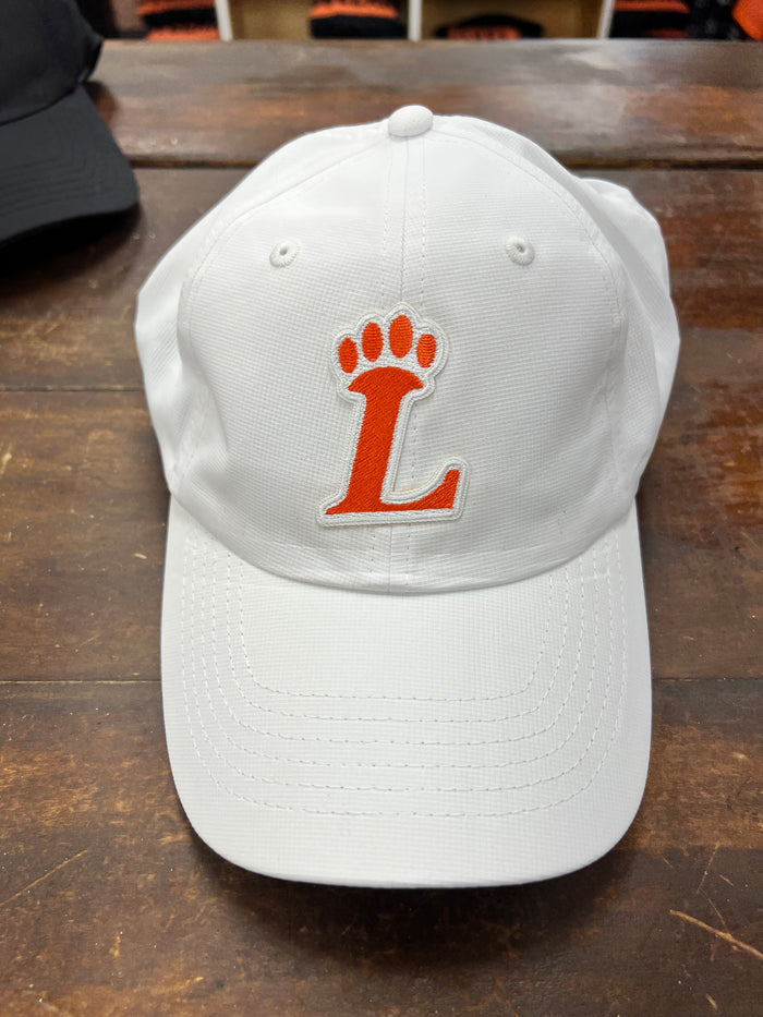 Loveland Logo Performance Hat-White-Lemons and Limes Boutique