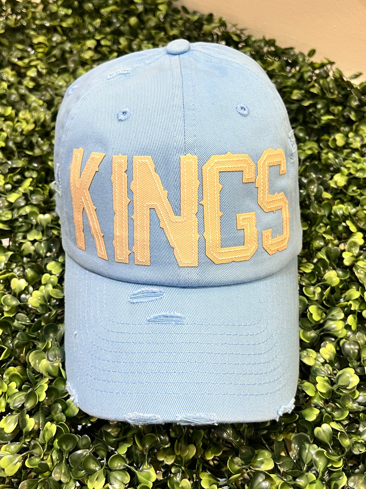 KINGS Hat in Light Blue-Lemons and Limes Boutique