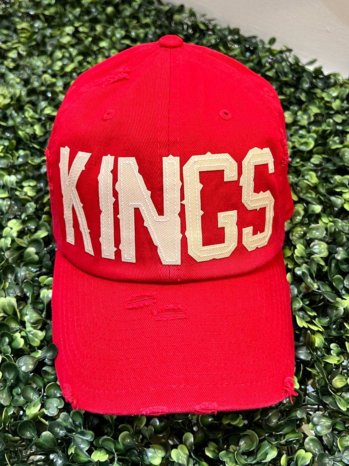 KINGS Hat in Red-Lemons and Limes Boutique