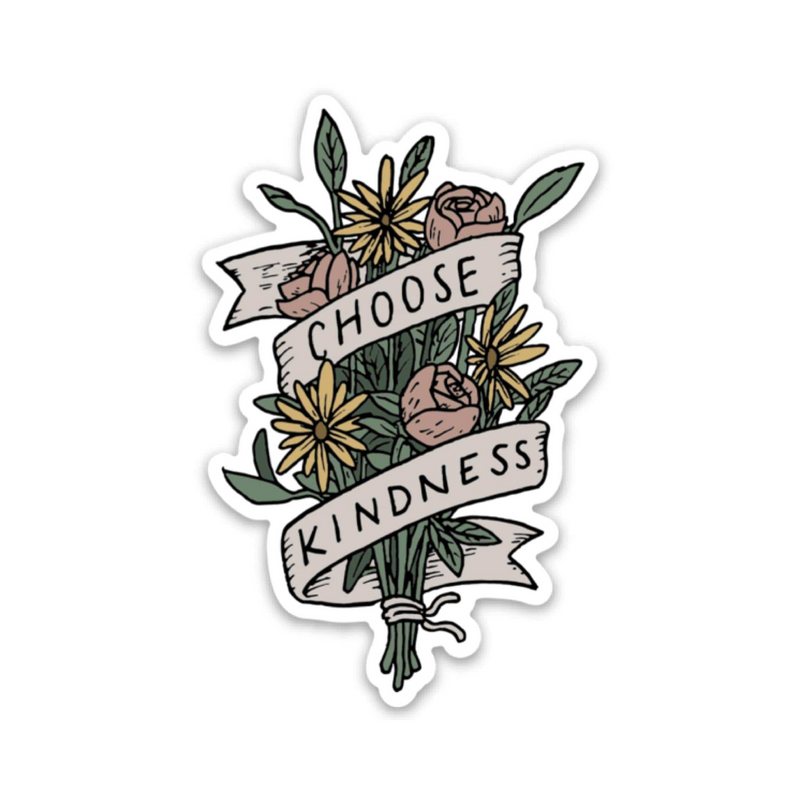 Choose Kindness Bouquet Sticker-Lemons and Limes Boutique