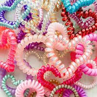 XOXO Love Valentine's Day Coil Sets-Hair Accessories-Lemons and Limes Boutique