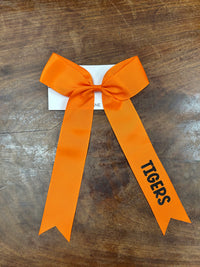 Loveland Long Tail Printed Grosgrain Hair Bow-Lemons and Limes Boutique