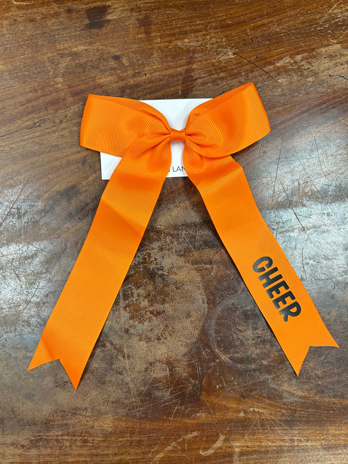 Long Tail Printed Grosgrain Hair Bow-Lemons and Limes Boutique