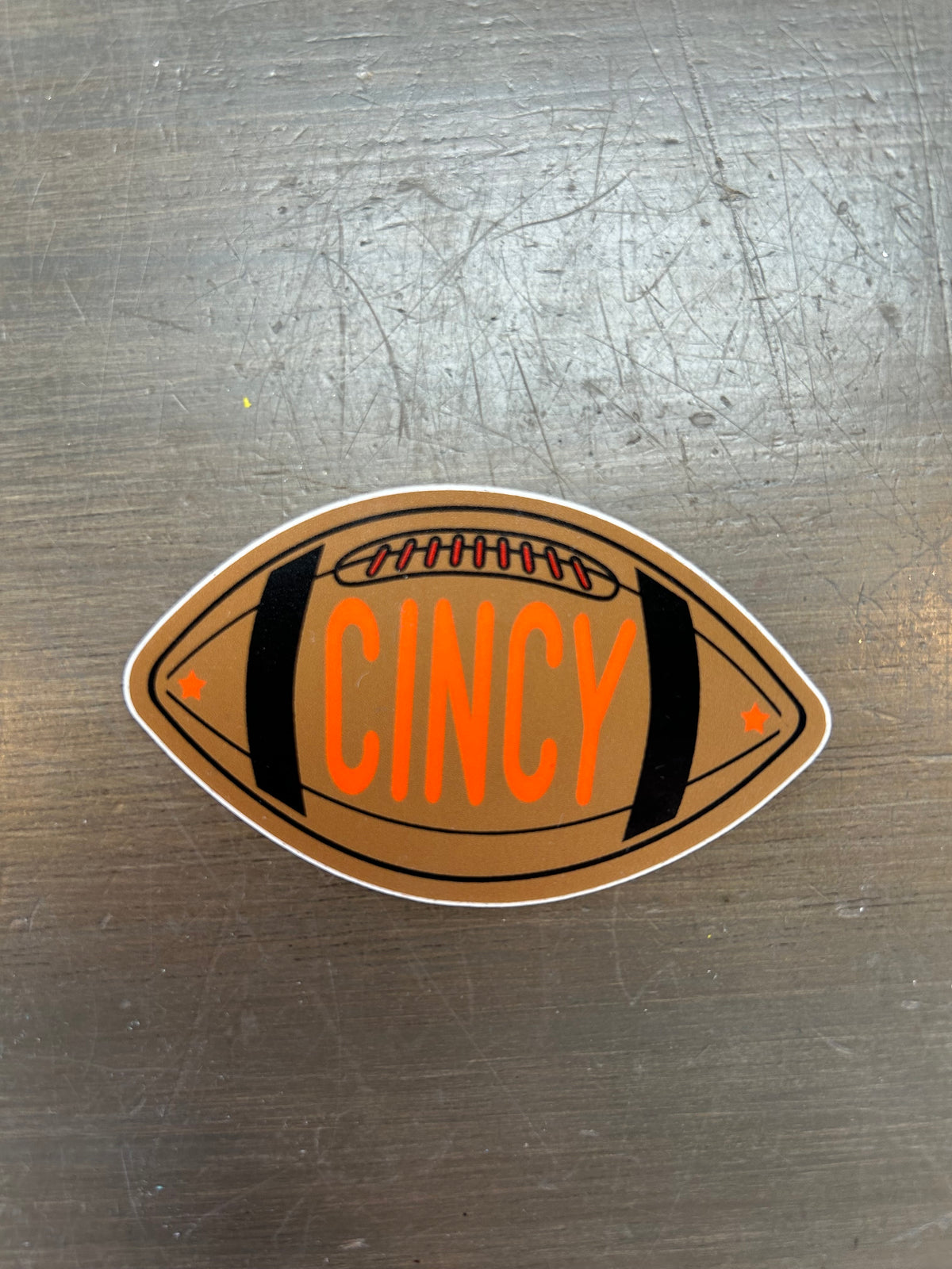 CINCY Football Sticker-Lemons and Limes Boutique