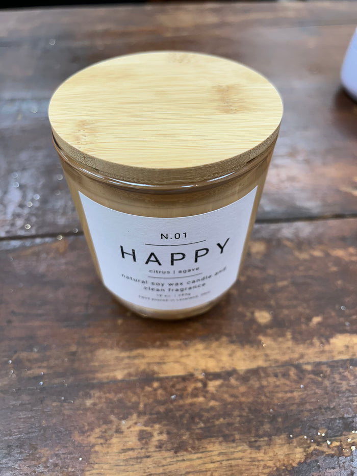 Happy Candle-Lemons and Limes Boutique