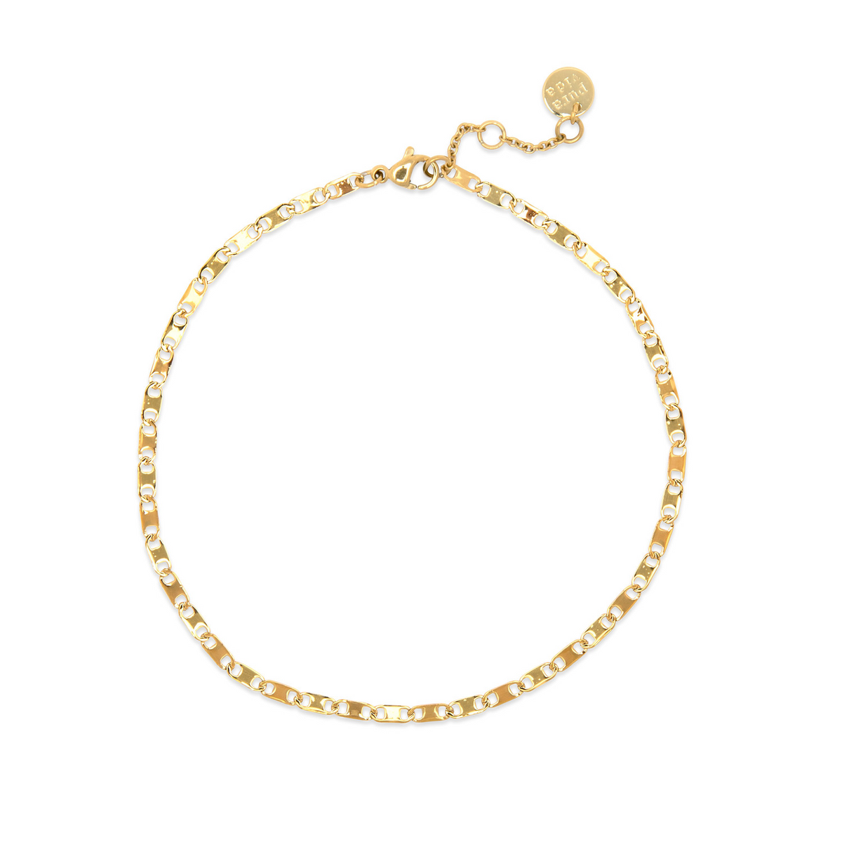 Surfrider Foundation Mirror Chain Anklet by Pura Vida-Lemons and Limes Boutique