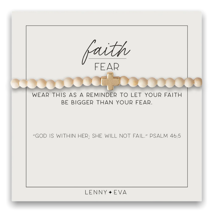 Faith Over Fear Bracelet-Jasper-Lemons and Limes Boutique